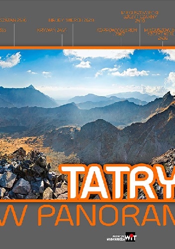 Okładka książki tatry w panoramach